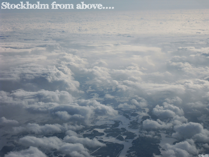 Stockholm from above...