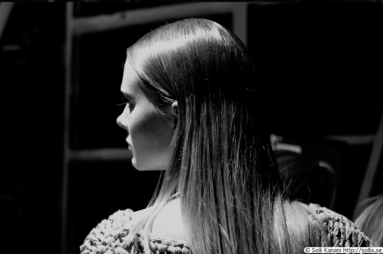 Wackerhaus SS13 backstage Wackerhaus SS13 backstage