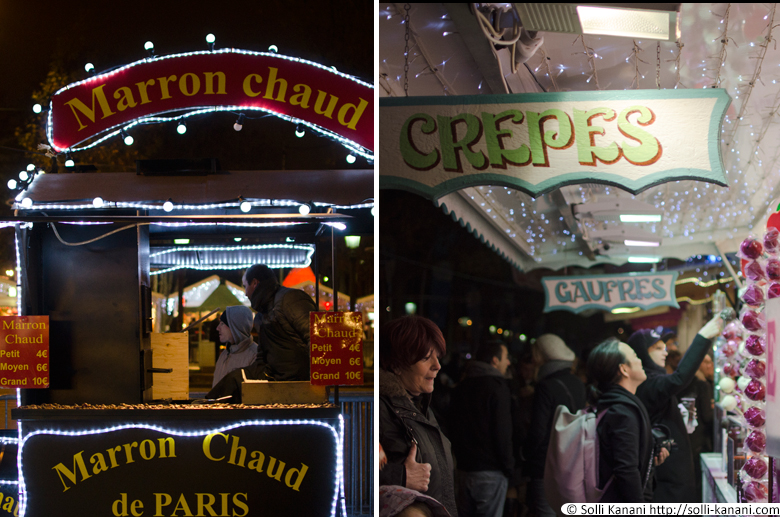 Le Marché de Noël des Champs-Elysées 2013