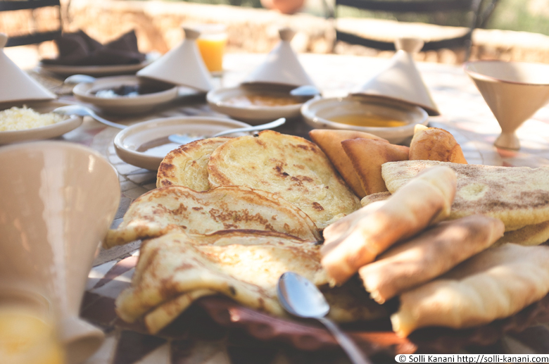 Moroccan pancakes