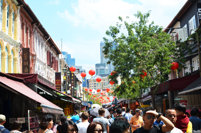 China town in Singapore